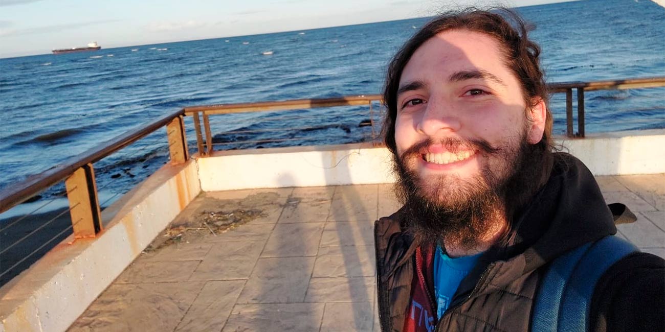 Estudiante Tomás Beca perfecciona sus estudios de datos LiDAR en Magallanes