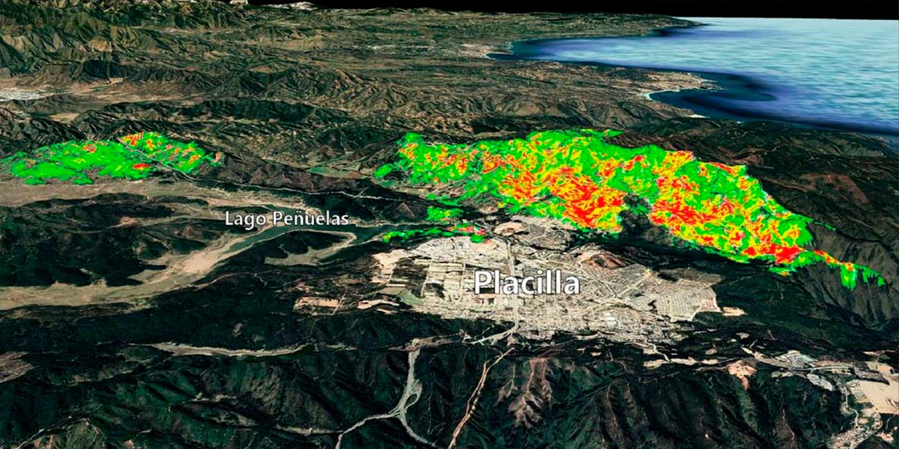 Imágenes satelitales muestran la destrucción de los incendios forestales